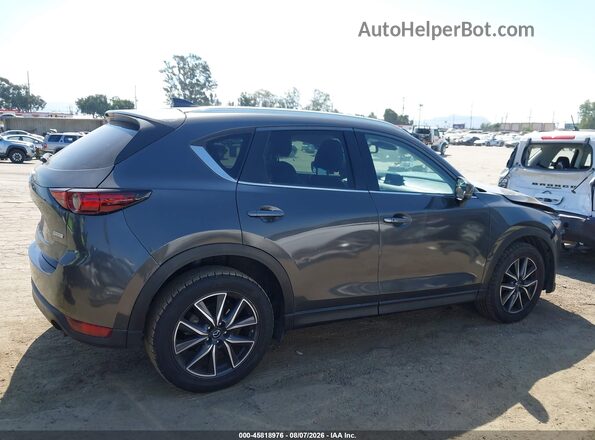 JM3KFADLXH0208438 2017 MAZDA CX-5 Gray Вид задньої частини салону