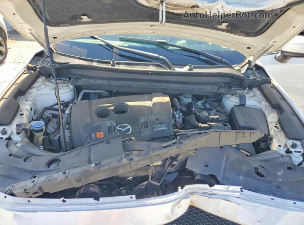 JM3KFADM0K1585421 2019 MAZDA CX-5 White ძრავის განყოფილების ხედი