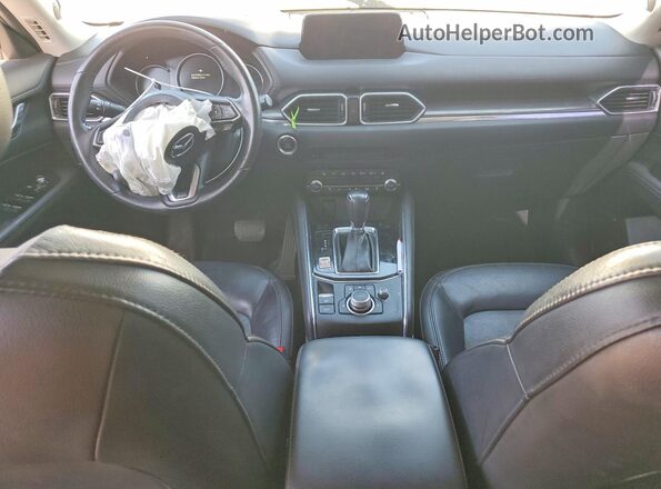 JM3KFADM0K1585421 2019 MAZDA CX-5 White წინა პანელის ხედი