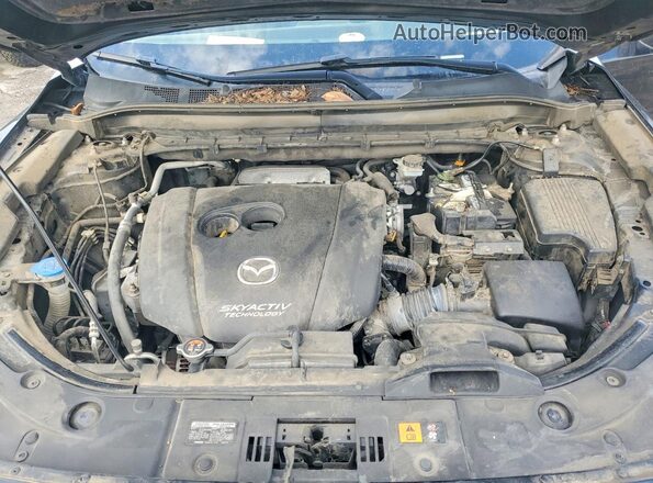 JM3KFADM0K1632009 2019 MAZDA CX-5 Black Vista del compartimento del motor