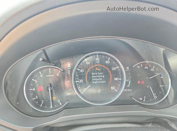 JM3KFADM0L0741450 2020 MAZDA CX-5 Черный Вид щитка приборов