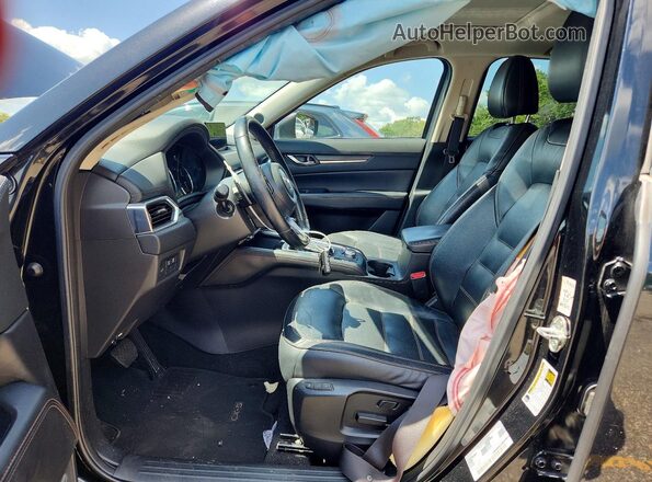 JM3KFADM0L0741450 2020 MAZDA CX-5 Черный Вид салона спереди