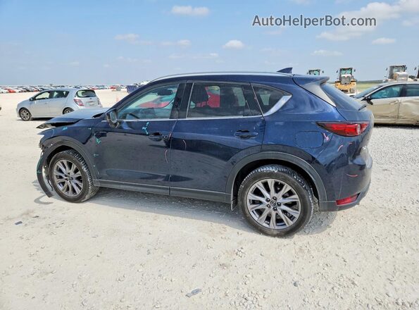 JM3KFADM0L0808385 2020 MAZDA CX-5 Blue Trasero izquierdo