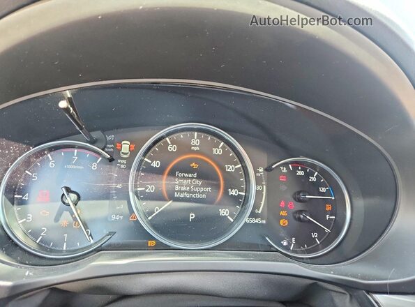 JM3KFADM1L1778906 2020 MAZDA CX-5 Black Սարքավորումների վահանակի տեսք