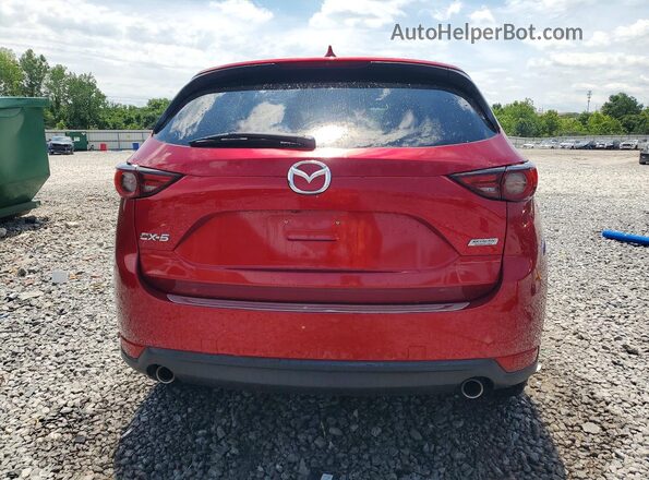JM3KFADM2J0427635 2018 MAZDA CX-5 Red Widok z tyłu