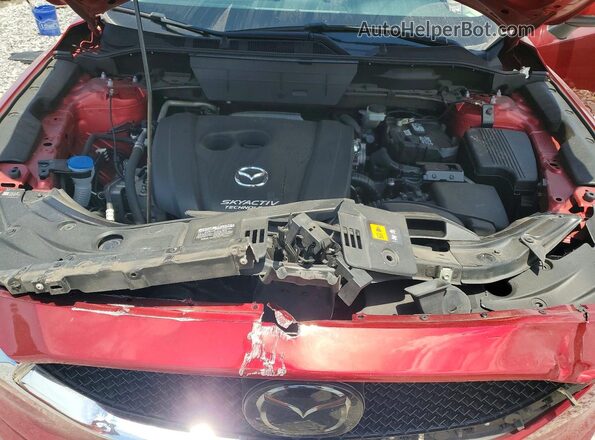 JM3KFADM2J0427635 2018 MAZDA CX-5 Red Widok komory silnika