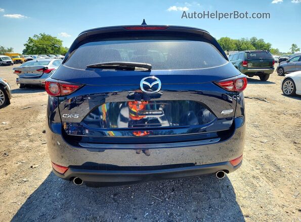 JM3KFADM2J0466564 2018 MAZDA CX-5 Blue Widok z tyłu