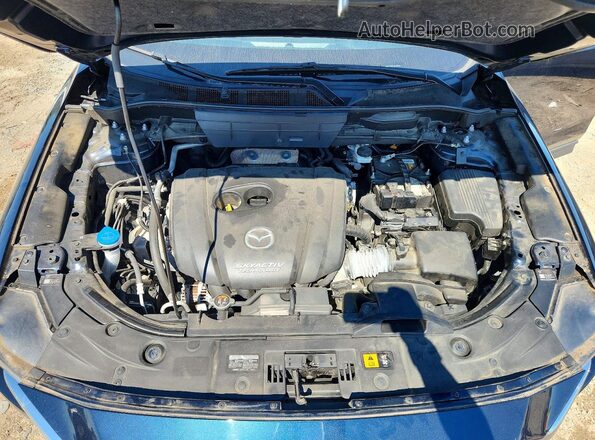 JM3KFADM2J0466564 2018 MAZDA CX-5 Blue Widok komory silnika
