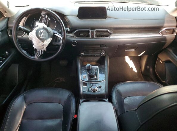 JM3KFADM2L0732586 2020 MAZDA CX-5 Silver Dashboard view