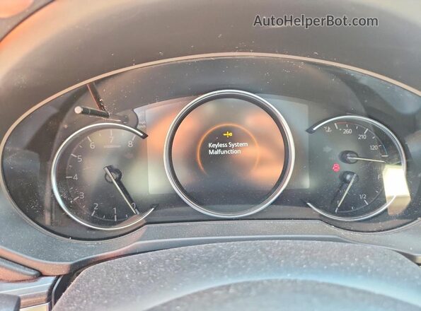 JM3KFADM2L0802345 2020 MAZDA CX-5 Red Widok zestawu wskaźników