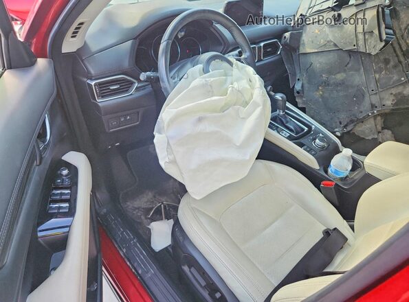 JM3KFADM2L0802345 2020 MAZDA CX-5 Red Widok deski rozdzielczej
