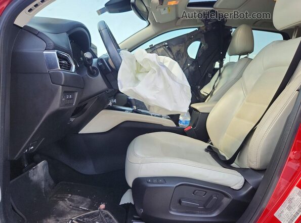 JM3KFADM2L0802345 2020 MAZDA CX-5 Red Widok wnętrza z przodu