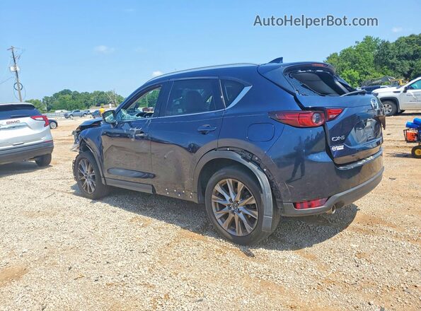 JM3KFADM2M1373459 2021 MAZDA CX-5 Blue Հետևի ձախ