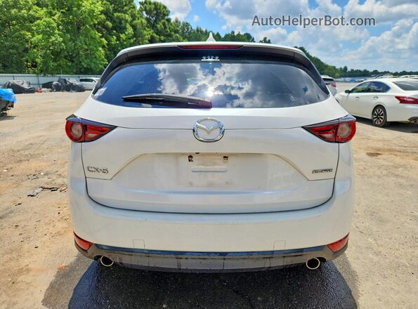 JM3KFADM3M0469851 2021 MAZDA CX-5 White უკანა ხედი