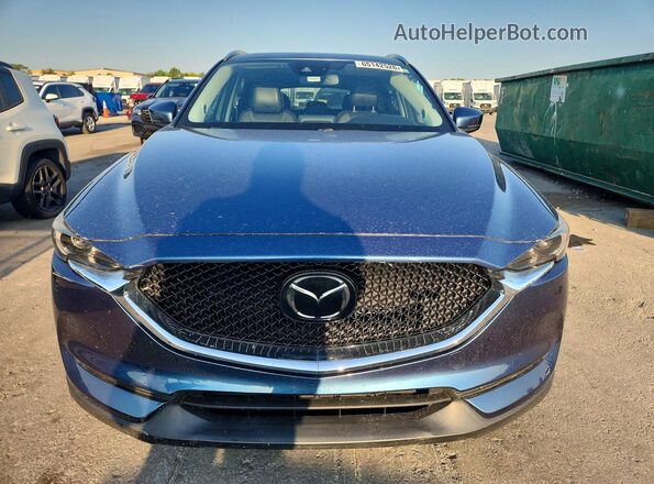 JM3KFADM4J1353127 2018 MAZDA CX-5 Blue წინა ხედი