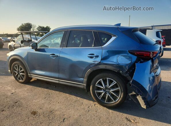 JM3KFADM4J1353127 2018 MAZDA CX-5 Blue უკანა მარცხენა