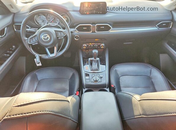 JM3KFADM4J1353127 2018 MAZDA CX-5 Blue წინა პანელის ხედი
