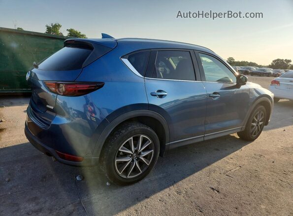 JM3KFADM4J1353127 2018 MAZDA CX-5 Blue უკანა მარჯვენა