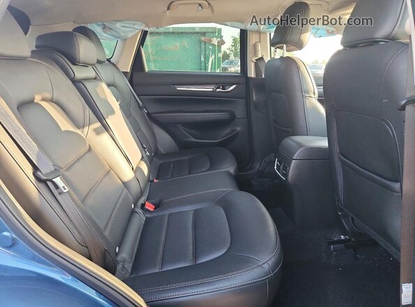 JM3KFADM4J1353127 2018 MAZDA CX-5 Blue უკანა სალონის ხედი