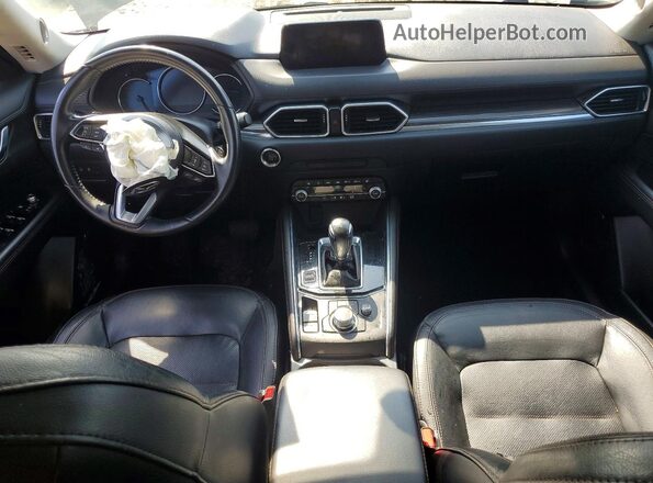 JM3KFADM4L0784883 2020 MAZDA CX-5 Black Вид панелі приладів