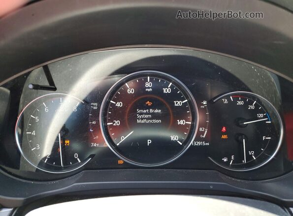 JM3KFADM4M1351138 2021 MAZDA CX-5 Black Вид щитка приладів