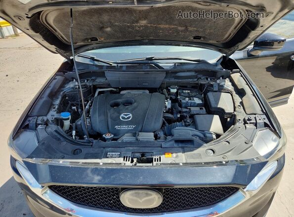 JM3KFADM5J1360085 2018 MAZDA CX-5 Black უკანა სალონის ხედი