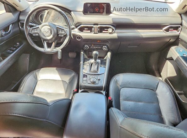 JM3KFADM5J1360085 2018 MAZDA CX-5 Black წინა პანელის ხედი