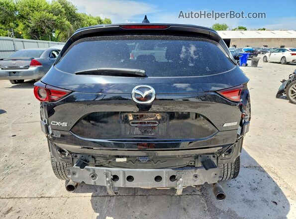 JM3KFADM5J1360085 2018 MAZDA CX-5 Black უკანა ხედი