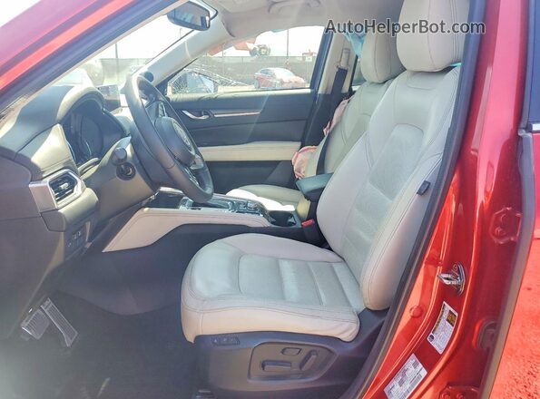 JM3KFADM5K0696598 2019 MAZDA CX-5 Red წინა სალონის ხედი