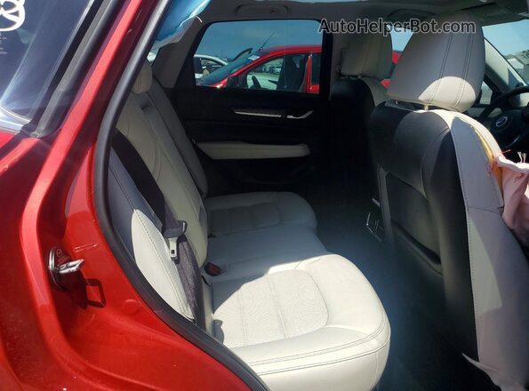 JM3KFADM5K0696598 2019 MAZDA CX-5 Red უკანა სალონის ხედი