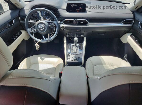 JM3KFADM5K1525361 2019 MAZDA CX-5 Синий Вид панели приборов