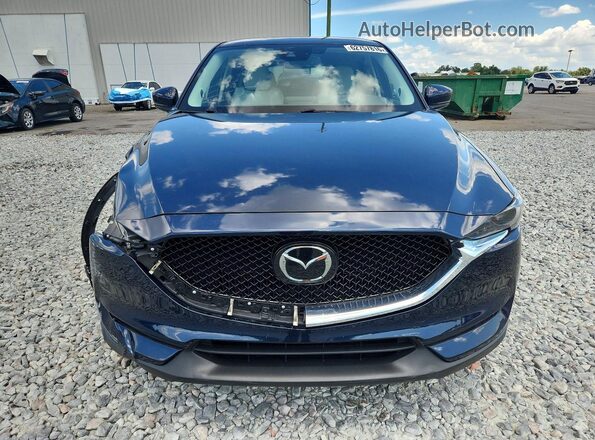 JM3KFADM5K1525361 2019 MAZDA CX-5 Синий Вид спереди