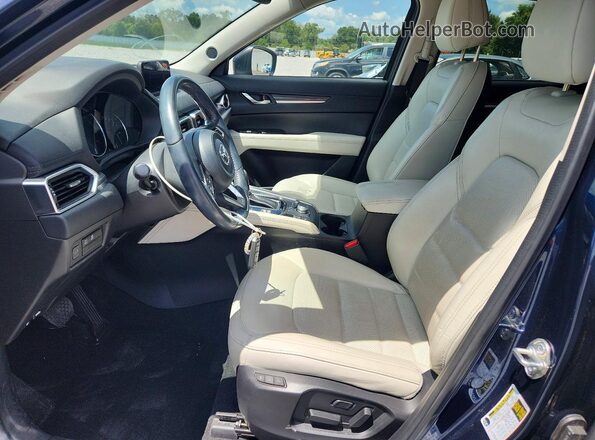 JM3KFADM5K1525361 2019 MAZDA CX-5 Синий Вид салона спереди