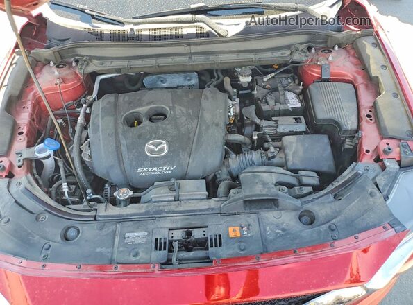 JM3KFADM5K1568145 2019 MAZDA CX-5 Red Շարժիչի բաժամունքի տեսք
