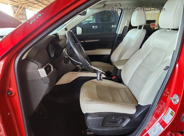 JM3KFADM5K1583986 2019 MAZDA CX-5 Красный Вид салона спереди