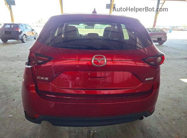 JM3KFADM5K1583986 2019 MAZDA CX-5 Красный Вид сзади