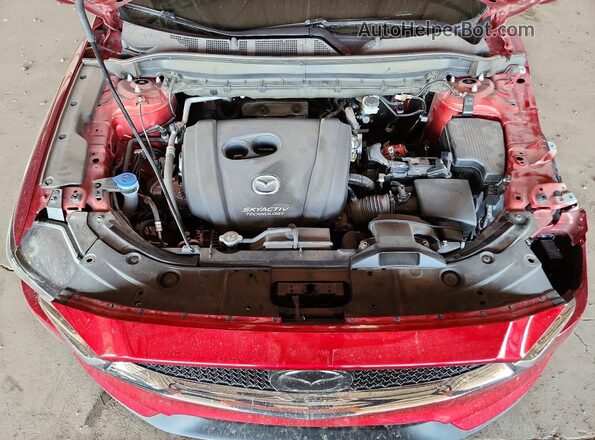JM3KFADM5K1583986 2019 MAZDA CX-5 Красный Вид задней части салона