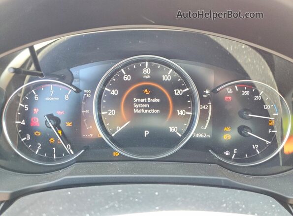 JM3KFADM6K0693628 2019 MAZDA CX-5 Красный Вид щитка приборов