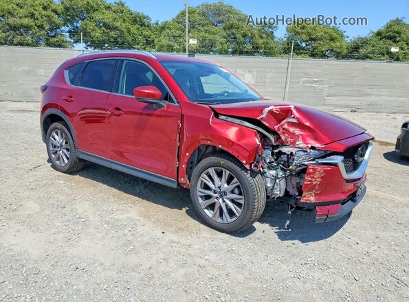 JM3KFADM6K0693628 2019 MAZDA CX-5 Красный Передняя правая четверть
