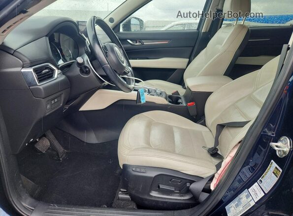 JM3KFADM6L0848647 2020 MAZDA CX-5 Синий Вид салона спереди
