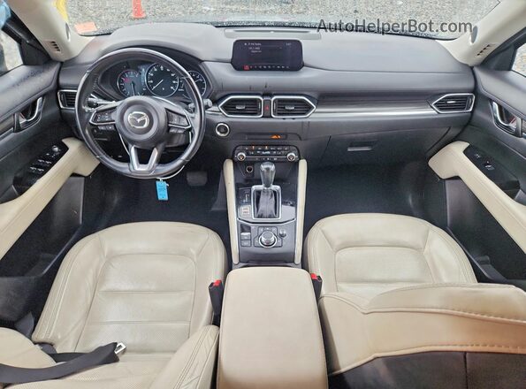 JM3KFADM6L0848647 2020 MAZDA CX-5 Синий Вид панели приборов