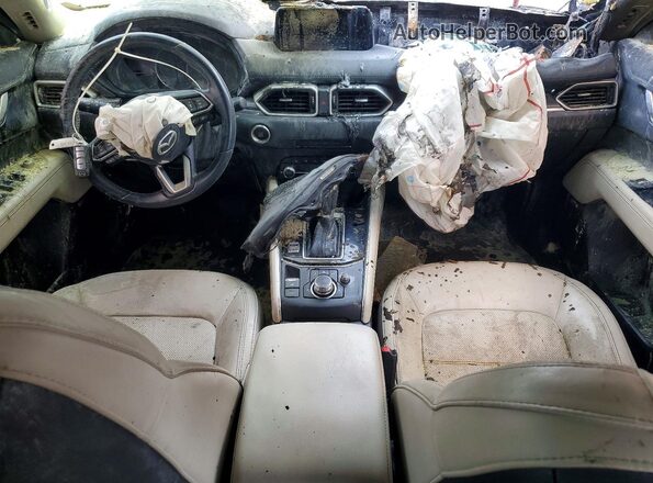 JM3KFADM7K1558023 2019 MAZDA CX-5 Gray Առջևի վահանակի տեսք