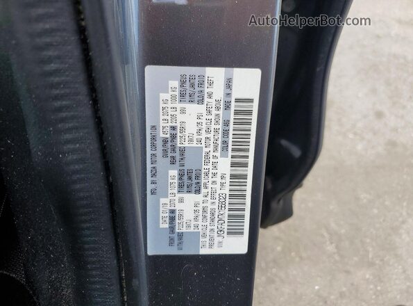 JM3KFADM7K1558023 2019 MAZDA CX-5 Gray VIN կոդի պիտակի տեսք