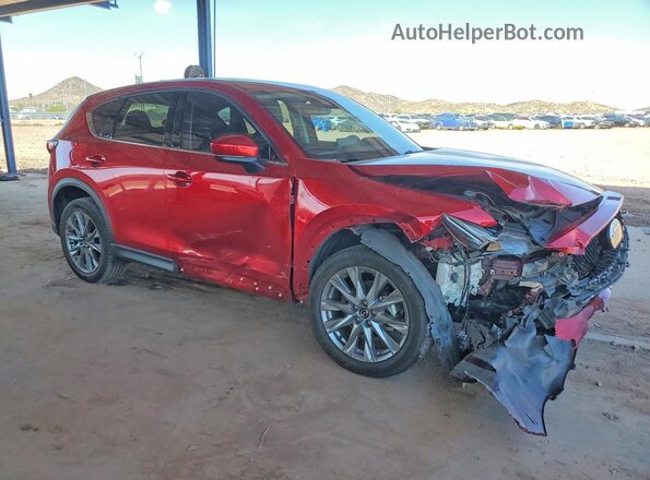 JM3KFADM7M1394176 2021 MAZDA CX-5 Red Передня права чверть