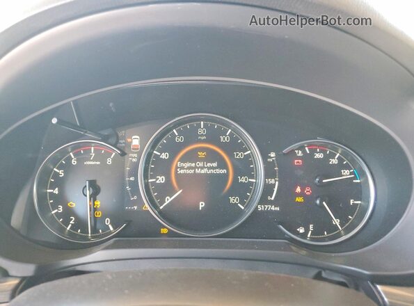 JM3KFADM7M1394176 2021 MAZDA CX-5 Red Вид щитка приладів