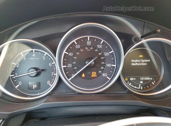 JM3KFADM8J0421743 2018 MAZDA CX-5 Black Սարքավորումների վահանակի տեսք