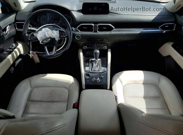 JM3KFADM8L1837109 2020 MAZDA CX-5 White Вид панелі приладів