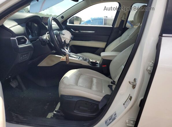 JM3KFADM8L1837109 2020 MAZDA CX-5 White Вид салону спереду
