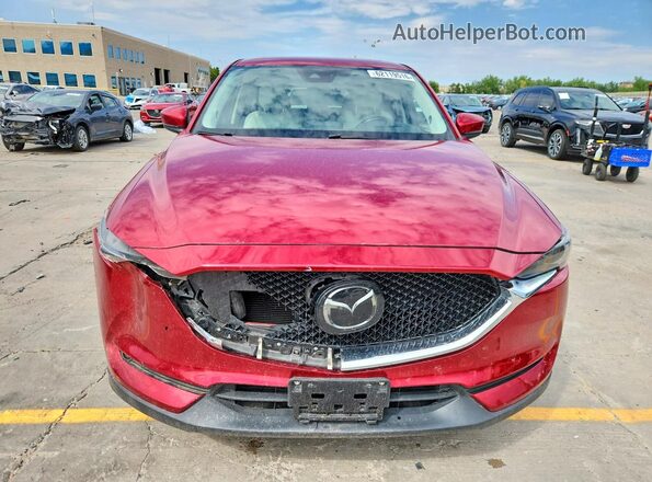 JM3KFADM9J0340704 2018 MAZDA CX-5 Red Widok z przodu