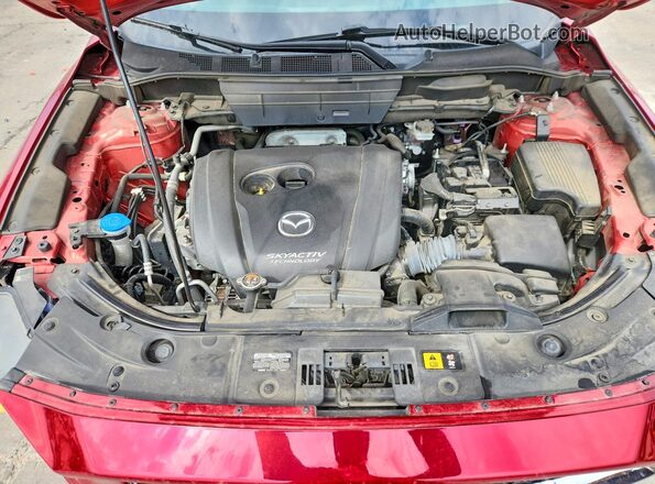 JM3KFADM9J0340704 2018 MAZDA CX-5 Red Widok komory silnika